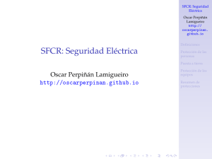 Presentación - Oscar Perpiñán Lamigueiro