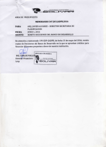 Contrato Banco del Estado - GAD Provincia de Bolivar