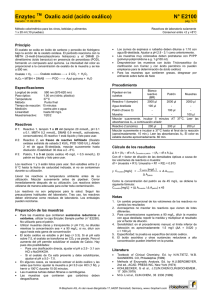 Enzytec Oxalic acid (acido oxálico) N° E2100 - R