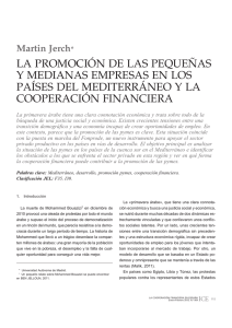 La promoción de las pequeñas y medianas empresas en los países