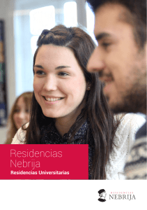 residencias nebrija - Universidad Nebrija