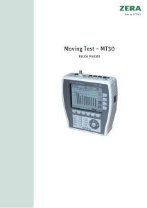 Moving Test – MT30