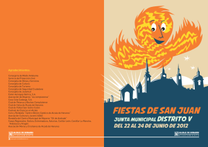 Programa de las Fiestas de San Juan 2012