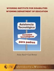 Asistencia Tecnológica - University of Wyoming