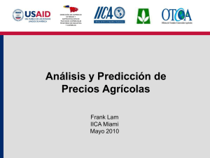 Análisis y Predicción de Precios Agrícolas