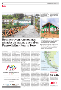 Reconstruyen retenes más aislados de la zona austral en Puerto