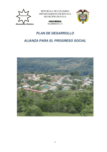 plan de desarrollo alianza para el progreso social
