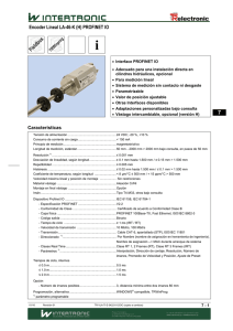 Encoder Lineal LA-46-K (H) PROFINET IO