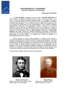 La tesis de Biella, documento que dio origen a Mountain Wilderness