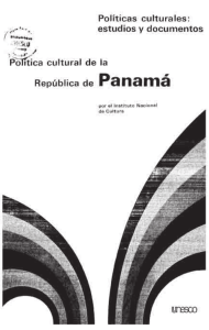 Política cultural de la República de Panamá - unesdoc