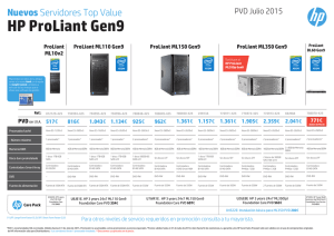 HP ProLiant Gen9