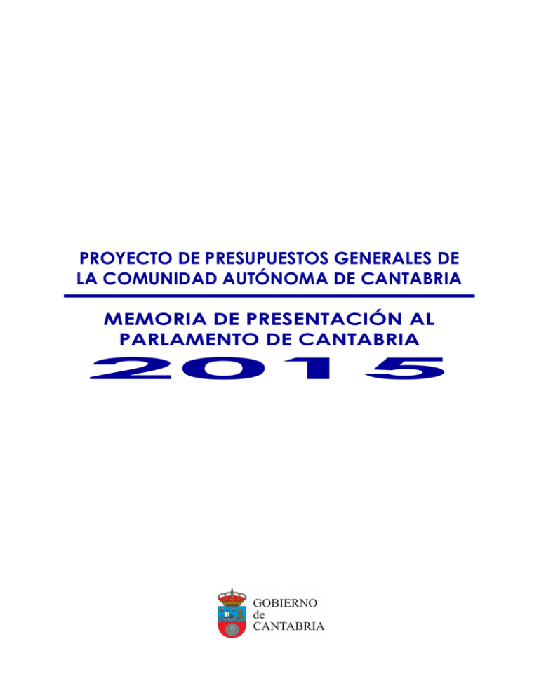 04-memoria De Presentación Al Parlamento De Cantabria