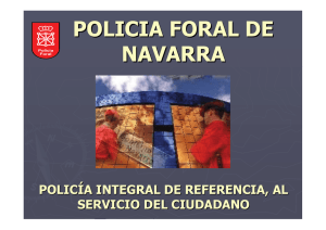 13:10 La experiencia en la Policía Foral de Navarra