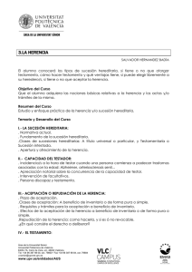 3.la herencia - UPV Universitat Politècnica de València