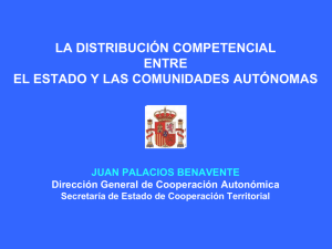 distribución competencial - Centro de Formación de la Cooperación