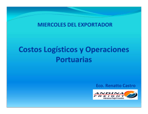 Costos Logísticos y Operaciones Portuarias