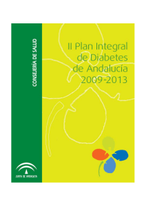 II Plan Integral de Diabetes de Andalucía 2009