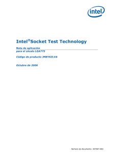 Intel® Socket Test Technology