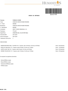 hecho por: orden de entrega
