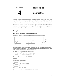 Capítulo 4 - Tópicos de Geometría