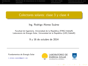 Colectores solares: clase 3 y clase 4