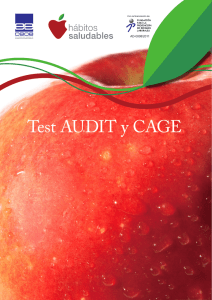 Test AUDIT y CAGE