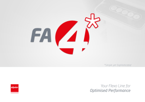 Your Flexo Line for Optimised Performance