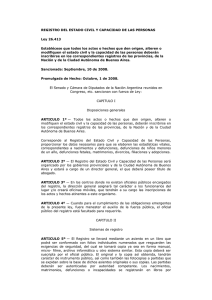 registro del estado civil y capacidad de las personas