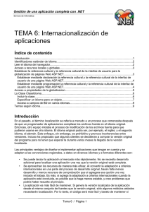 TEMA 6: Internacionalización de aplicaciones