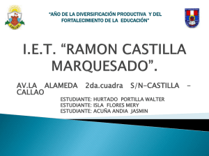 I.E.T. RAMON CASTILLA MARQUESADO.