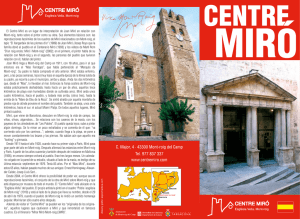 Centro Miró - Mont-roig Miami Turisme