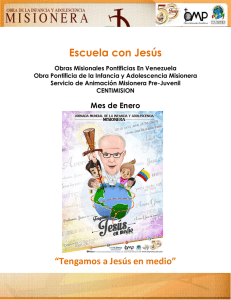 Escuela con Jesús - Obras Misionales Pontificias en Venezuela