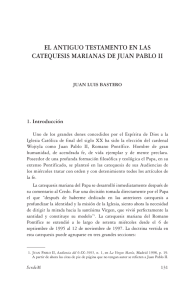 El Antiguo Testamento en las catequesis marianas de Juan Pablo II
