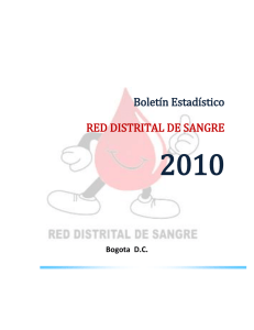 boletin estadístico red de sangre 2010