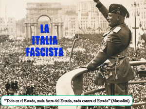 fascismo italiano