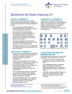 Trisomy 21Down Syndrome