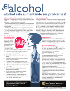 alcohol está aumentando sus problemas?