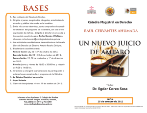 2012-2 Derecho, Raúl Cervantes Ahumada, folleto