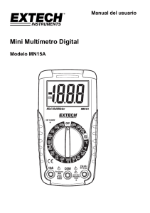 Mini Multímetro Digital