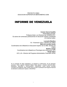 informe de venezuela