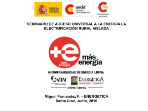 Miguel Fernandez F. – ENERGETICA Santa Cruz, Junio
