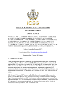 CIRCULAR DE NOT&Iacute;CIAS No