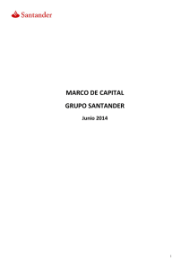 Marco de Capital Grupo Santander (junio 2014)