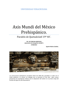 Axis Mundi del México Prehispánico.