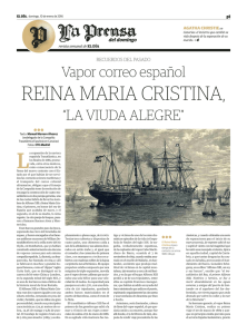 Reina María Cristina: Historia del Vapor Correo Español