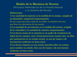Mecanica de Newton (Principia)