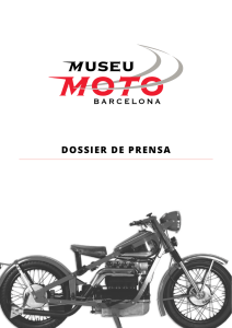 dossier de prensa - Museu Moto Barcelona