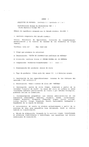 ANEXO I SOLICITUD DE ENTRADA: Artículo 5 ( )Artículo 17 ( X ) 2