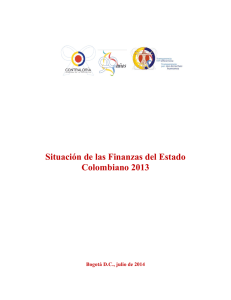 Informe de la Situación de las Finanzas del Estado
