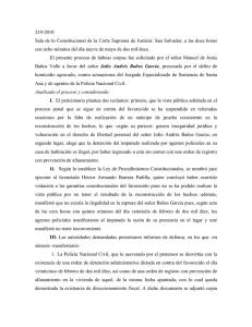 San Salvador, a las doce horas con ocho minutos del día nue